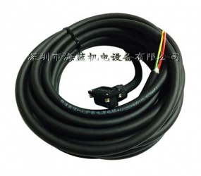三菱電機電源線MR-PWS1CBL5M-A1-L，三菱MR-JE，MR-J4,MR-J3系列電機專用