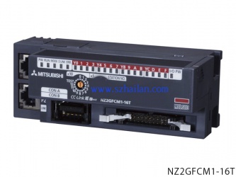NZ2GFCM1-16D |16點 DC24V（漏型）輸入，遠程模塊、MIL連接器、1線式